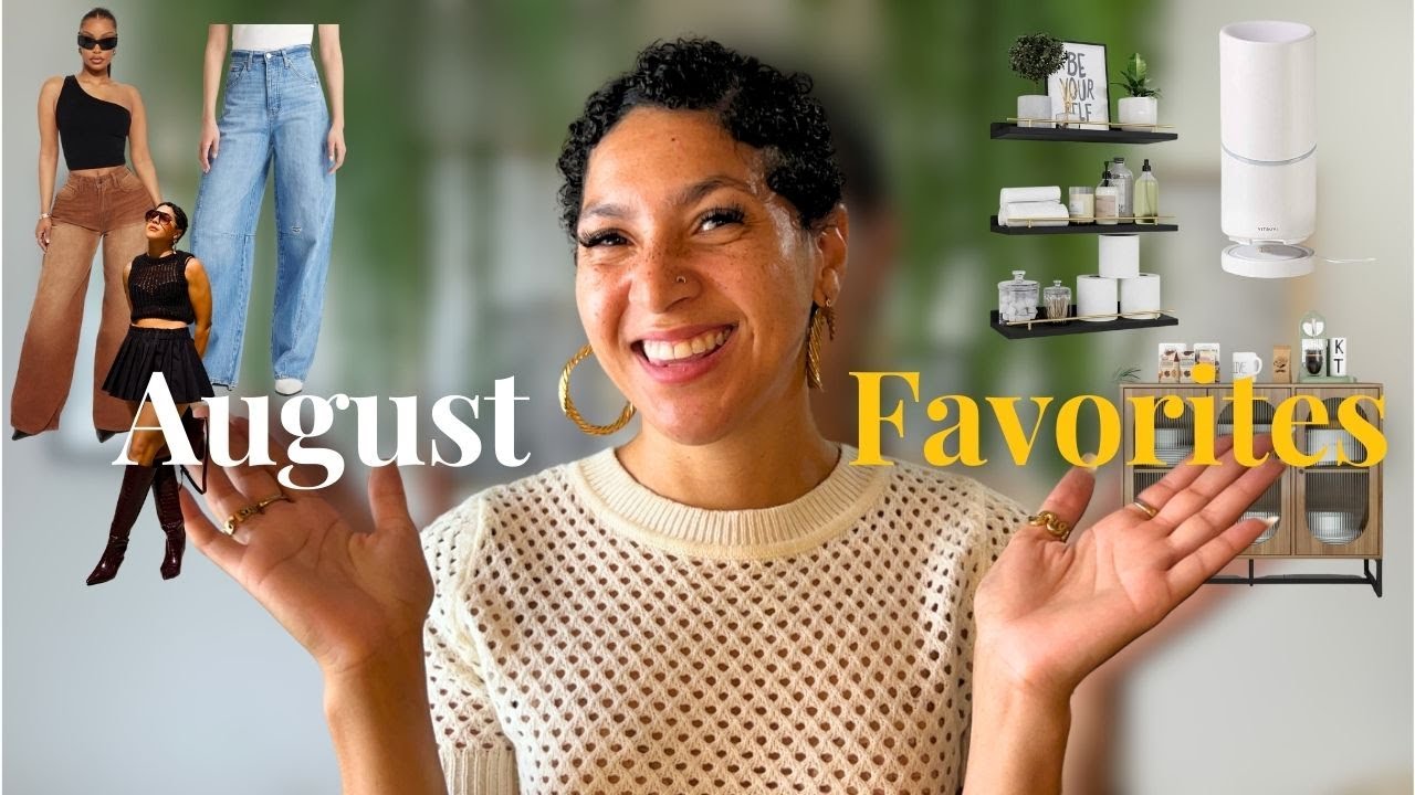 August Favorites | Best Fall Fashion Finds, Beauty & Home Decor
