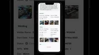 WeldTracker Mobile App