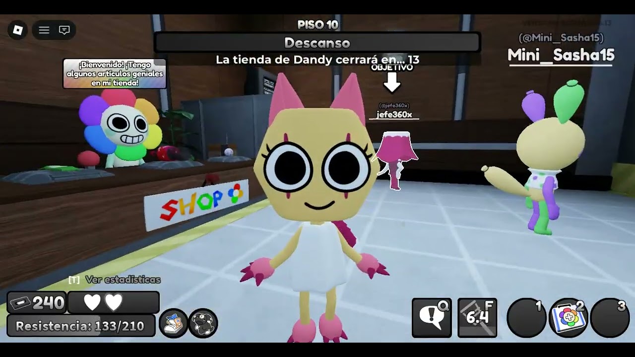 llegando al piso 10 con randons sorpresa al final PONER SUBTITULOS