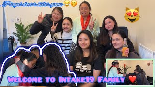 Welcome to U.K. 🇬🇧 & Intake19 Family numberni ( Preetty)😍❤️ || Played Doctor killer game ||Nisha Rai