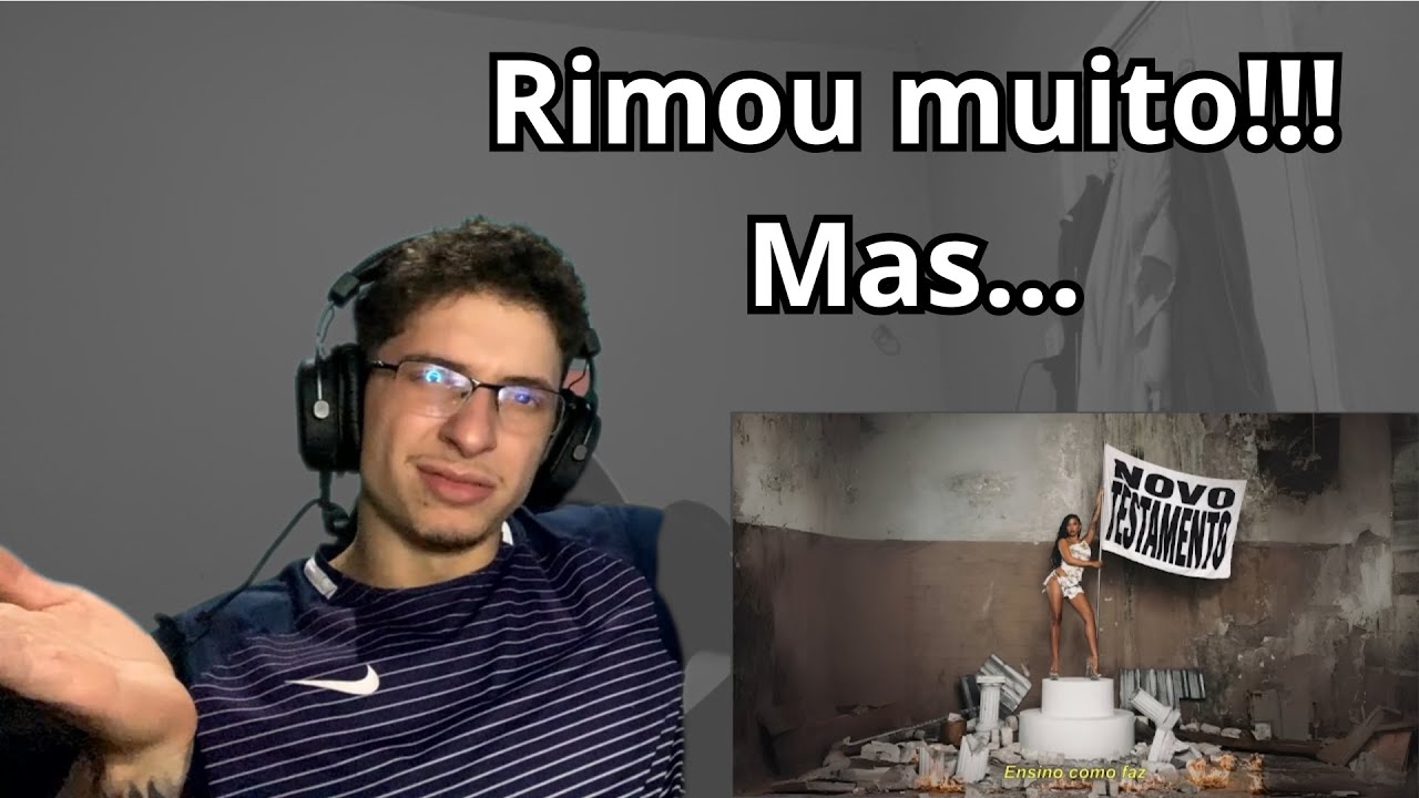 Ajuliacosta - NOVO TESTAMENTO (REACT ALBUM COMPLETO!!!)