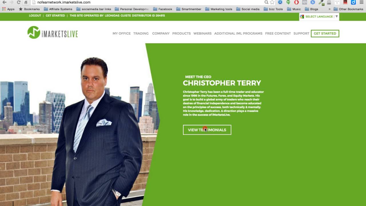 christopher terry forex