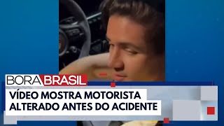 Motorista de Porsche aparece alterado minutos antes de acidente | Bora Brasil