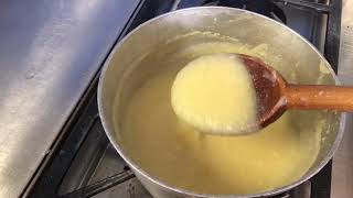 How to Make Grits with Cornmeal with Chef Victoria Love.