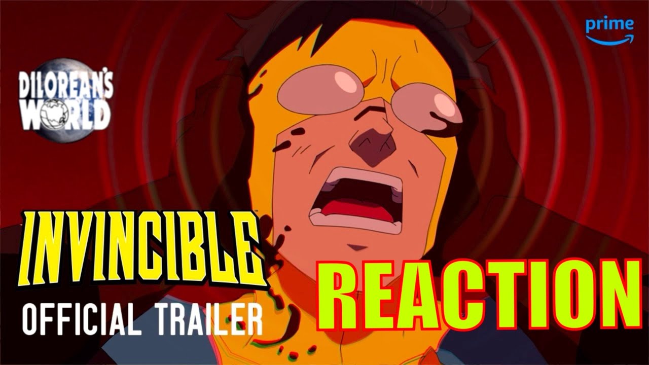 Invincible - Season 3 Official Trailer | Prime Video REACTION 反応 - YouTube