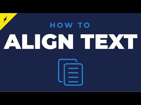 How to ALIGN TEXT in PowerPoint?