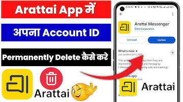 Arattai account delete kaise kare | Arattai id permanently delete kaise kare 2025