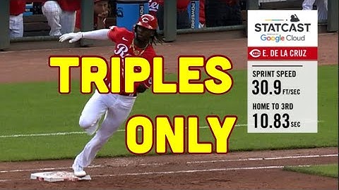 MLB | Triples Only : GREAT MOMENTS