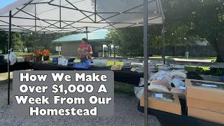 How We Make Over $1,000 Each Week From Our Homestead