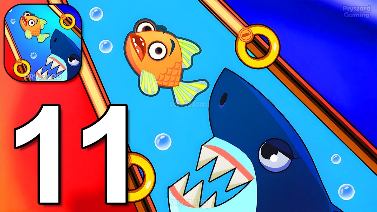 Save The Fish! - Gameplay Walkthrough Part 11 New Update Level 1-45 (Android, iOS)