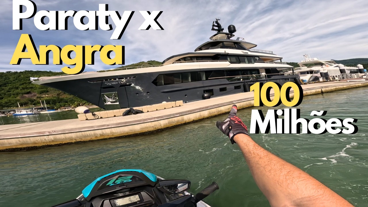 De Paraty a Angra de Jet Ski 🚤 Uma Aventura Incrível!