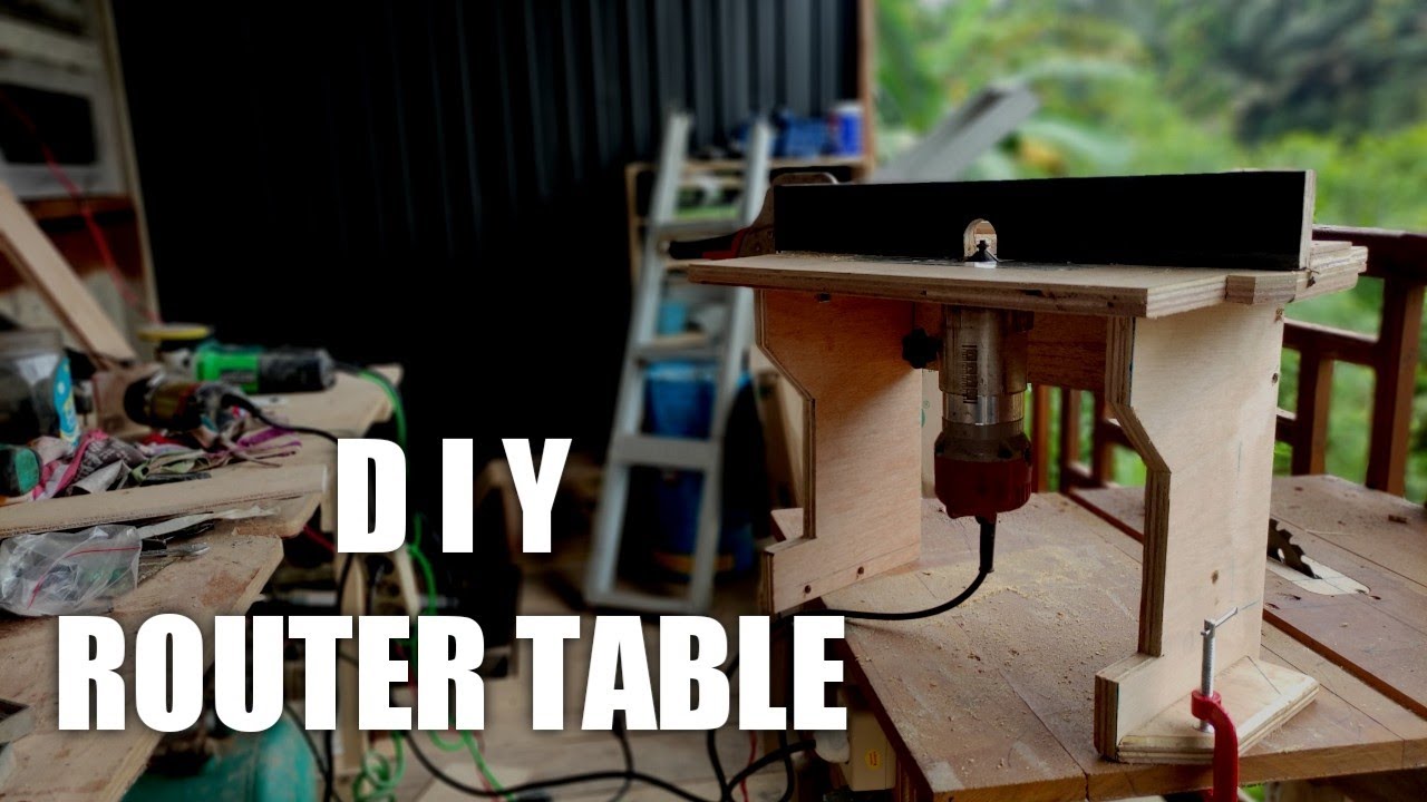 diy router table YouTube
