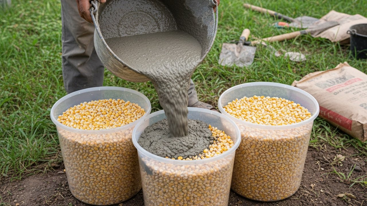 БЕТОН и КУКУРУЗА, не могу поверить! Никогда не думала об этих гениальных строительных методах.