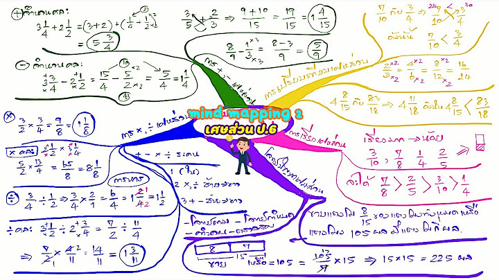 Mind mapping ส ตว ม กระด กส นหล ง