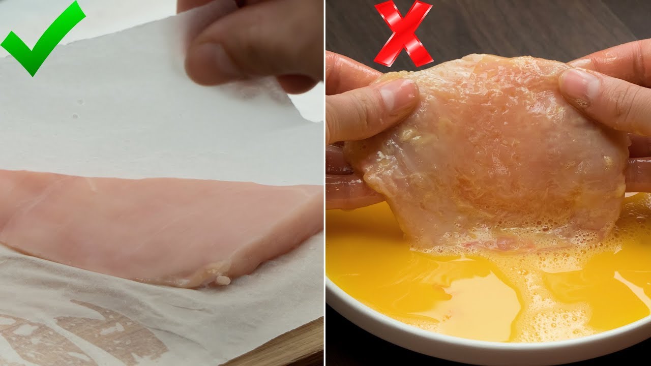 Todavía pasas la carne de pollo por la harina y huevo batido? ¡Todo es más  sencillo! | Gustoso. TV - YouTube