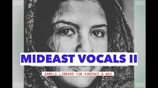 MIDEAST VOCALS II | FOR KONTAKT & WAV | RAST SOUND