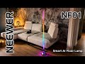 Neewer NF01 Smart RGBW Floor Lamp: The Ultimate Modern Home &amp; Gaming Lighting Solution
