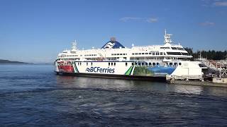 Arriving At Swartz Bay - Coastal Celebration Berthed - BC Ferries