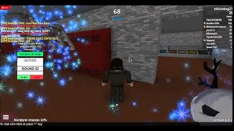 Roblox- Twisted Murderer server hacked