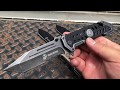 OFFICIALLY LICENSED USMC Rescue Spring Assisted Pocket Knife