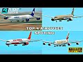 RFS-REAL FLIGHT SIMULATOR TOP 4 AIRBUSES PLANE SPOTTING TAKE OFF OR LANDING