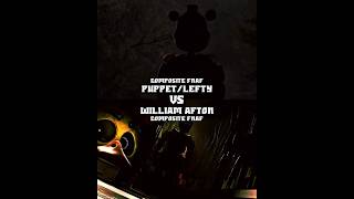 Lefty(with Puppet) vs Springtrap #fnaf