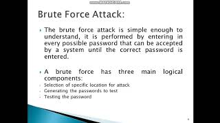 Implementing Dictionary Attack and Brute Force Attack