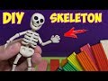 How to make HUMAN SKELETON out of Clay