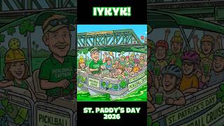 Tini Bit Irish River Takeover #stpaddy #boating