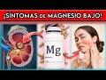 Las 7 SEÑALES de FALTA de MAGNESIO || ¡No IGNORES estos SÍNTOMAS!