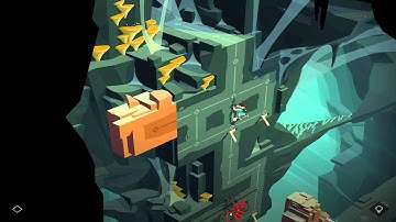 Lara Croft GO: The Maze of Stones - Level 2 Walkthrough