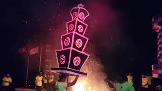 Kalasham varavu 2k19, by Team: 'Red Yuva Kaaliyil'. @Pulinjoli Temple.