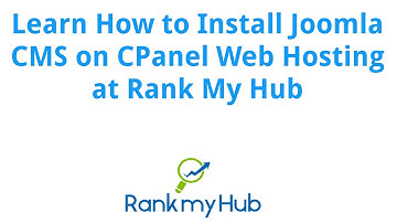 How to install Joomla on CPanel Web Hosting