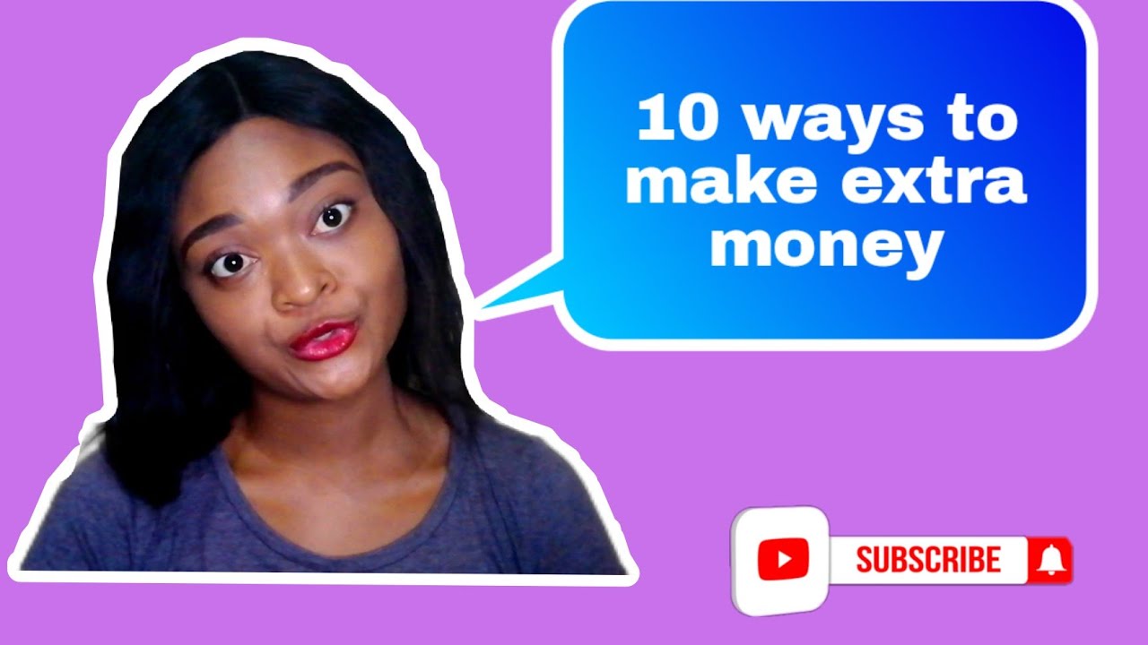 10 ways to make extra money - YouTube