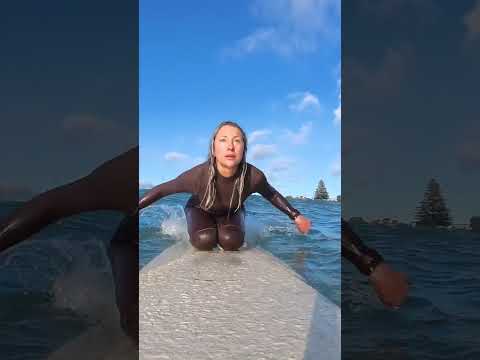 Longboard Surfing with Insta360 X4 #insta360 #surfing #actioncamera #surf #longboard
