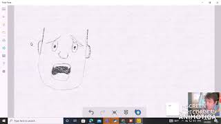 scared character