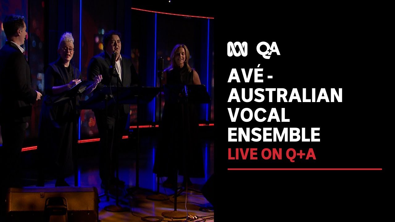AVÉ - Australian Vocal Ensemble perform Bach's 'Straf mich nicht in deinem Zorn' | Live on Q+A