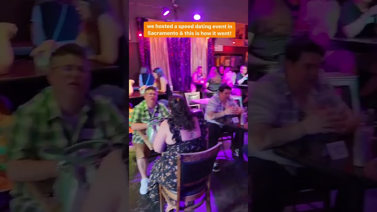 Мероприятие в формате быстрых свиданий в Сакраменто 💕