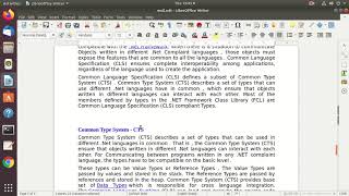 6.1 BSc3 CLS and CTS C# programming