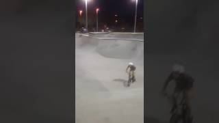 Pro 8 year old bmx 360.   FIRST 360 EVER