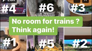 6 Incredible Small Model Train Layouts That Can Fit Anywhere