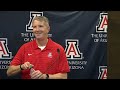 Arizona Football Press Conference