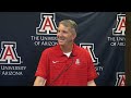 Arizona Football Press Conference