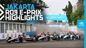 Jakarta E-Prix Race Highlights | Round 9