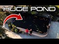 STUNNING 11,500 Gallon Koi Pond With HUGE Drum Filter | THE UK POND TOUR | Episode 1