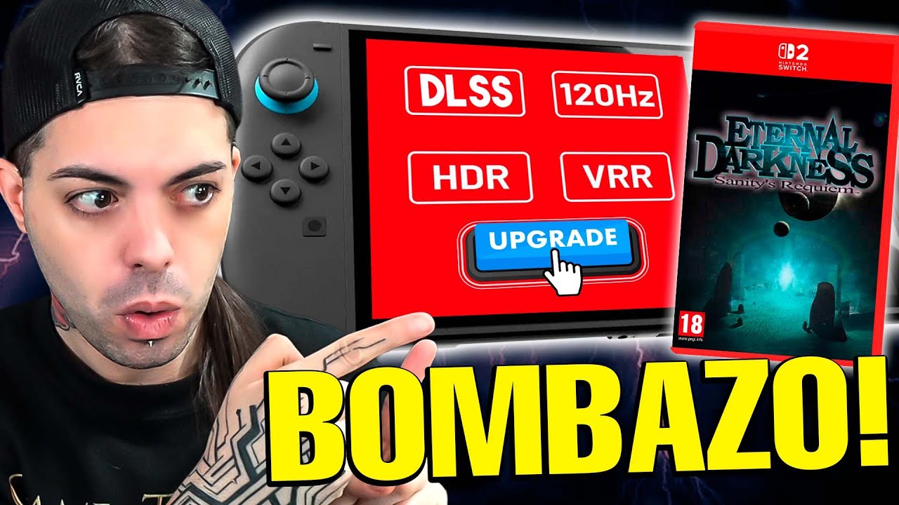 💣BOMBAZOS de Nintendo SWITCH 2! MEJORAS en DLSS, VRR y +, Nuevo "Eternal Darkness" y MEJOR Online!