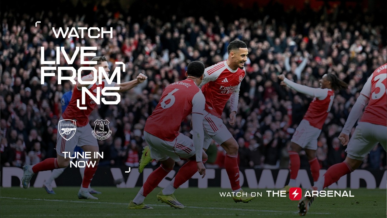TAKING ON THE TOFFEES 👊 | Live From N5 | Arsenal v Everton | Premier League
