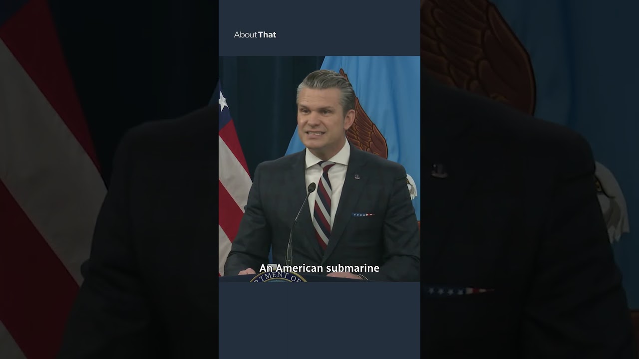 The U.S. torpedoes an Iranian warship | About That