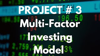 Project #3: Multi Factor Modeling - Master in Financial Engineering