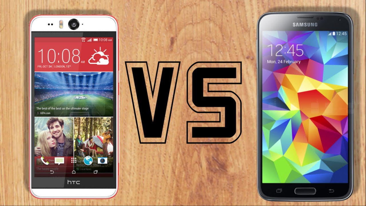 HTC Desire Eye vs. Samsung Galaxy S5